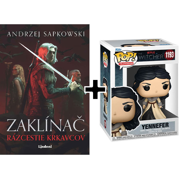 Lindeni Zaklínač Rázcestie krkavcov + PoP! Figúrka Yennefer