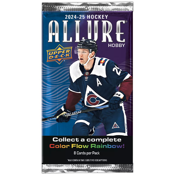 Hokejové karty Upper Deck 2024/2025 Allure Hockey Hobby Booster pack
