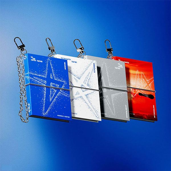 Big Hit Music TXT - The Star Chapter: TOGETHER (별의 장: TOGETHER) Mini Book Keyring ver.