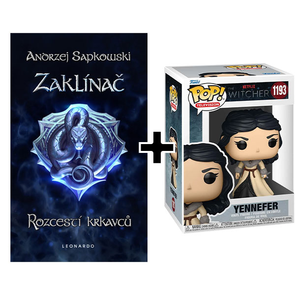 Leonardo Zaklínač - Rozcestí krkavců + PoP! Figúrka Yennefer