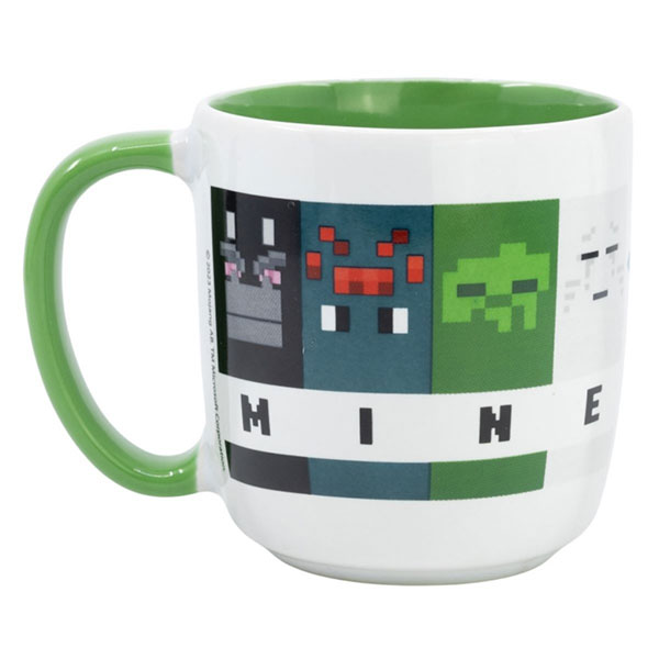 Stor Minecraft Pattern Šálka 325 ml