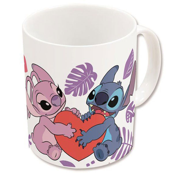 Disney Lilo and Stitch Angel Kiss Kiss Šálka 325 ml