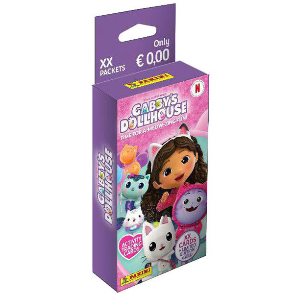 Panini Books Panini Gabby's Dollhouse: Time for a Meow-Zing Fun Zberateľské karty Eco Blister