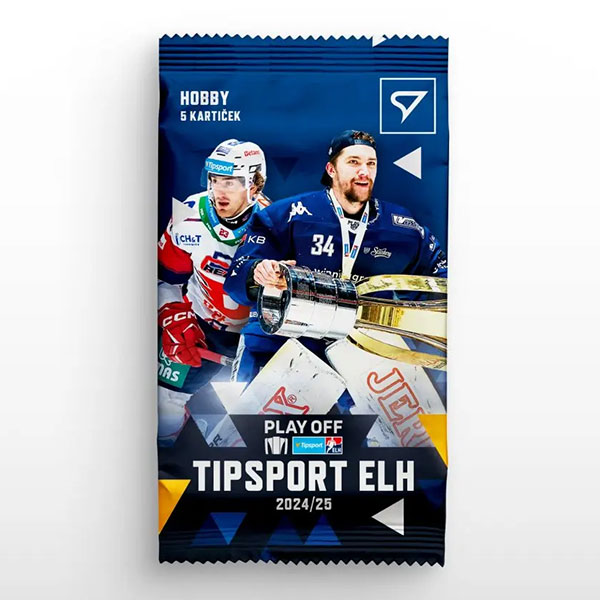 Hokejové karty SportZoo Tipsport ELH 2024/25 – Play Off hobby booster pack