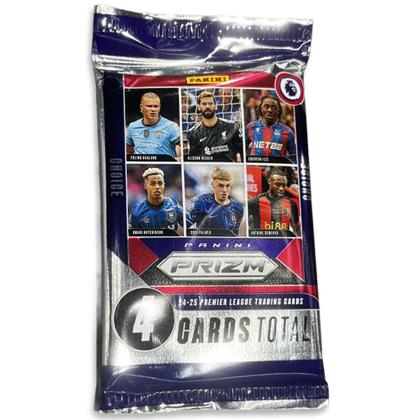 Panini Books Futbalové karty Panini Prizm EPL 2024/2025 Blaster booster pack