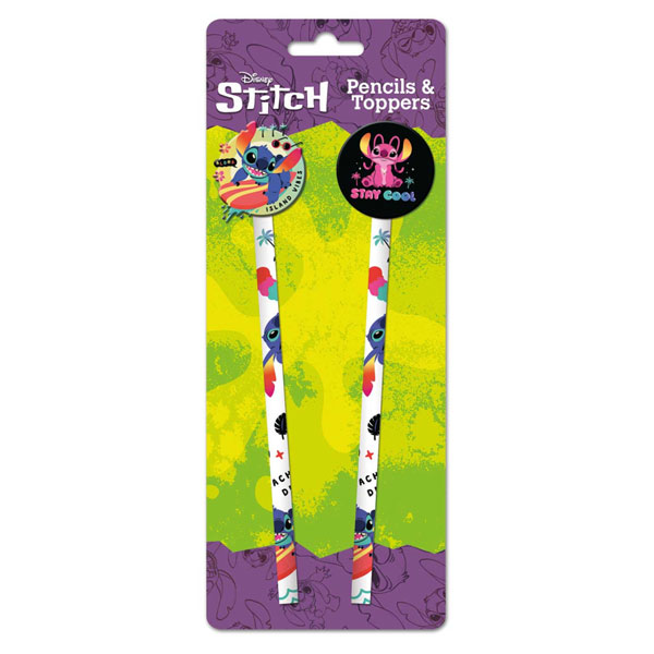 Epee Lilo And Stitch Pencils & Toppers 2-pack
