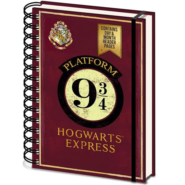 Pyramid International Harry Potter Platform 9 3/4 Zápisník A5 Strunový