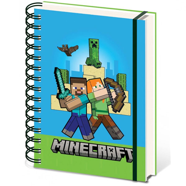 Pyramid International Minecraft Zápisník A5 Strunový