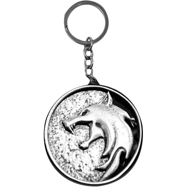 Pyramid International Witcher The Wolf Metal Keyring Kľúčenka