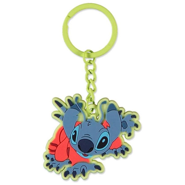 Disney Lilo & Stitch Rubber Keychain Kľúčenka
