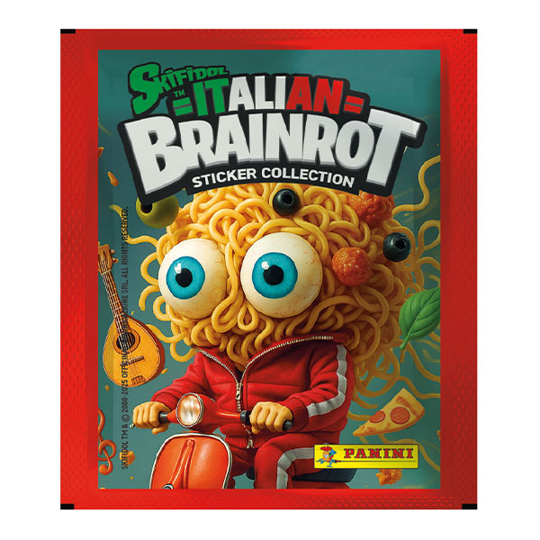 Panini Books Panini Skifidol Italian Brainrot samolepky balíček