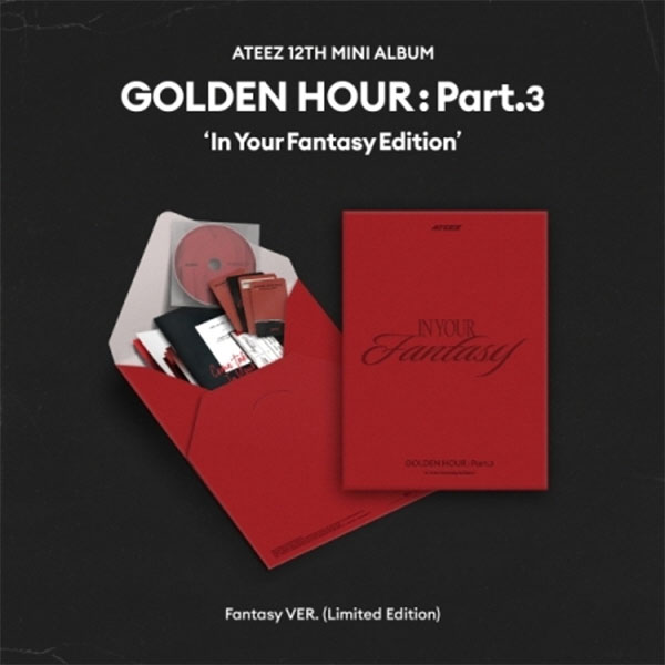 KQ Entertainment Ateez: Golden Hour: Part.3 - In Your Fantasy Edition (Fantasy Limited Edition)
