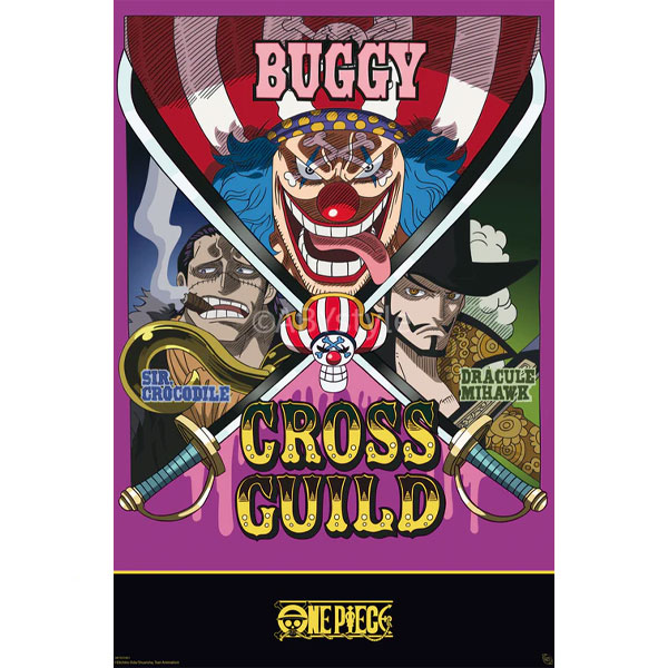GB eye One Piece Cross Guild Poster 91,5 x 61 cm