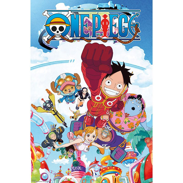 GB eye One Piece EggHead Cover Poster 91,5 x 61 cm