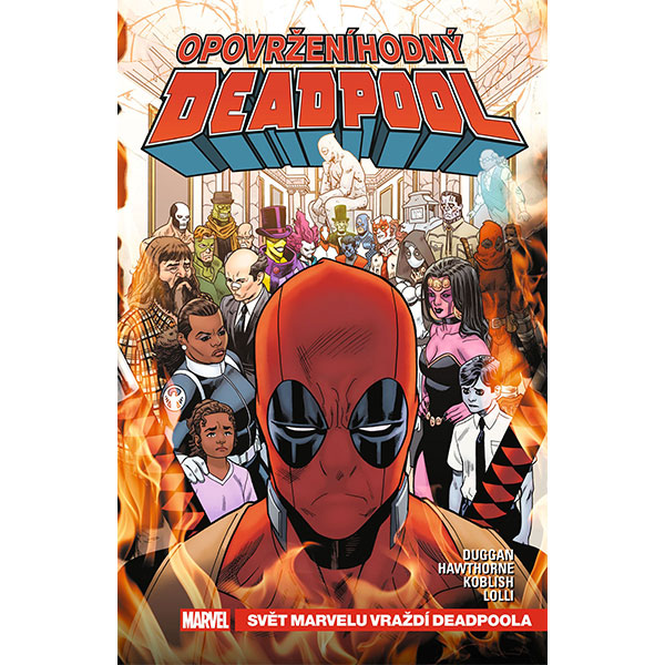 CREW Opovrženíhodný Deadpool 3: Svět Marvelu vraždí Deadpoola