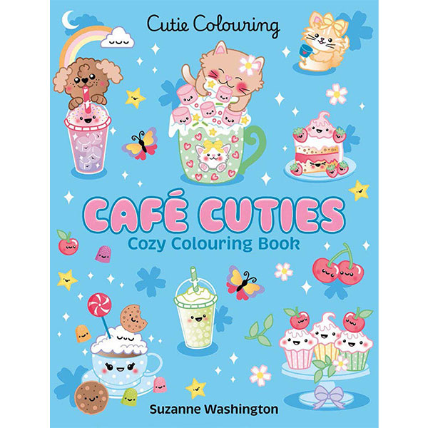 Scholastic Cafe Cuties: Cozy Colouring Book