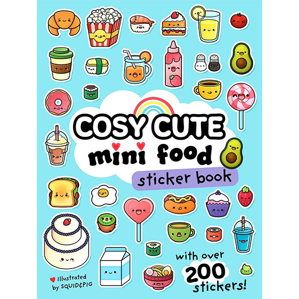 Farshore Cosy Cute Mini Food Sticker book