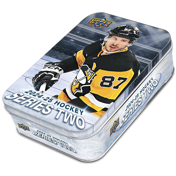 Hokejové karty Upper Deck 2024/2025 Series Two Hobby Tin (plechovka)