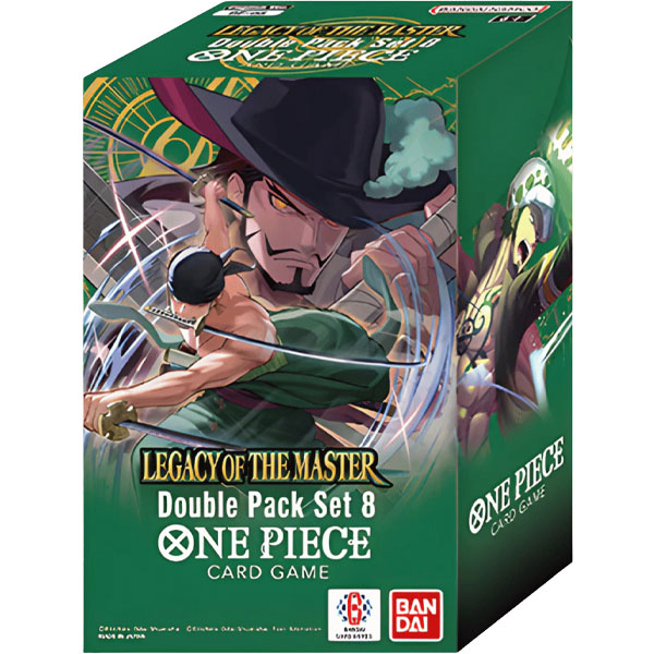 Bandai One Piece TCG: Legacy of the Master Double Pack Set Vol.8 DP-08