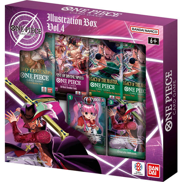 Bandai One Piece TCG: Illustration Box Vol.4 IB-04