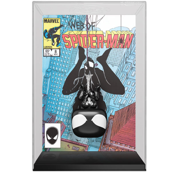 Funko POP! Black Suit Spider-Man Marvel Comic Cover Special Edition