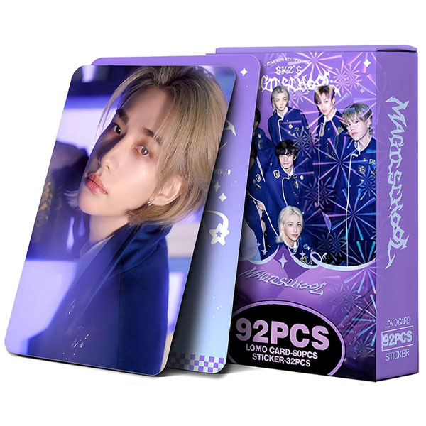 LOMO card Stray Kids - MAGIC SCHOOL Holografické LOMO Cards 92 ks Zberateľské karty