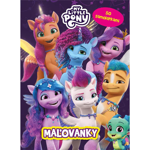 Alicanto My Little Pony: Maľovanky so samolepkami