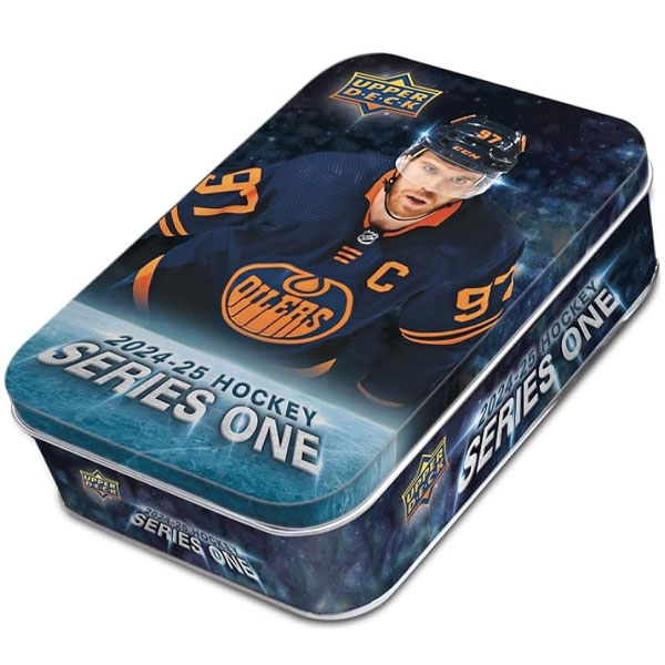 Hokejové karty Upper Deck 2024/2025 Series One Hobby Tin (plechovka)