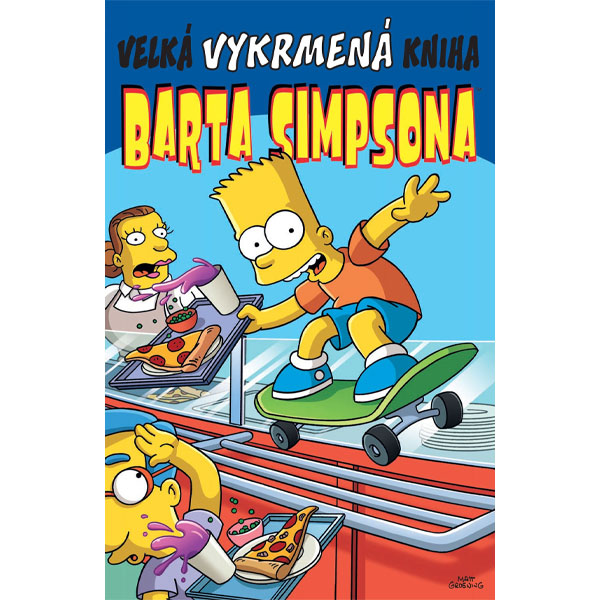 CREW Velká vykrmená kniha Barta Simpsona