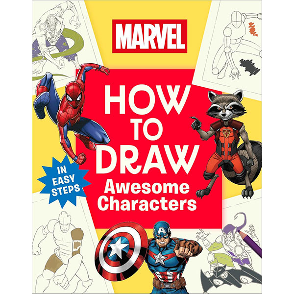 Dorling Kindersley Marvel How to Draw Awesome Characters
