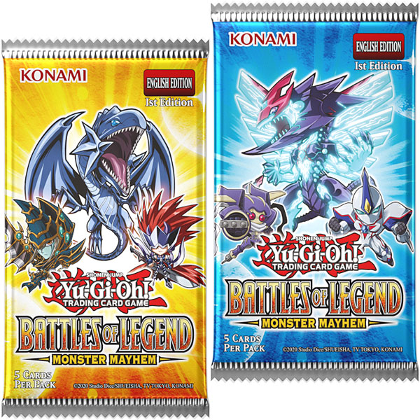 Konami Yu-Gi-Oh! TCG: Battles of Legend - MonsterMayhem Special Booster Pack