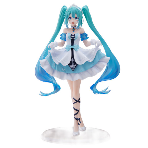 Taito Hatsune Miku PVC Statue Hatsune Miku Wonderland Cinderella Ver. 18 cm