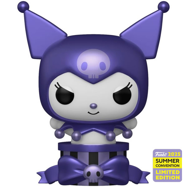 Funko POP! Hello Kitty and Friends: Metallic Kuromi 2025 Summer Convention Special Edition