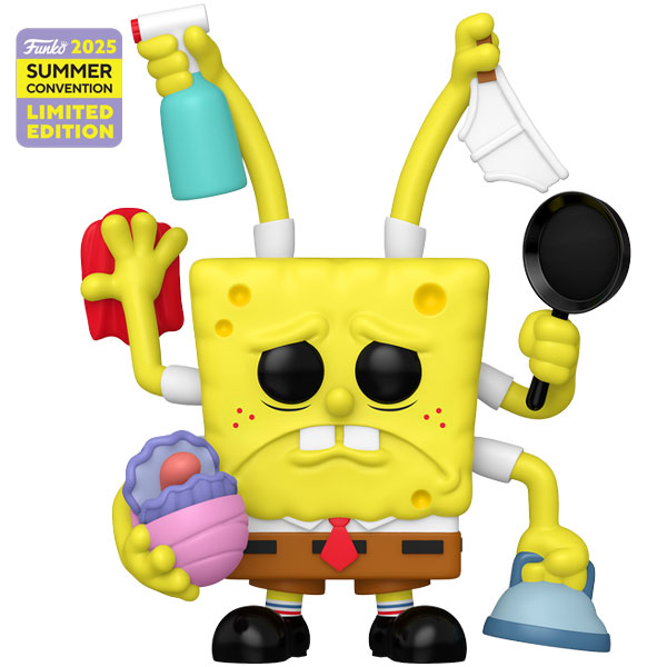 Funko POP! SpongeBob: SpongeBob Cleanin 2025 Summer Convention Special Edition