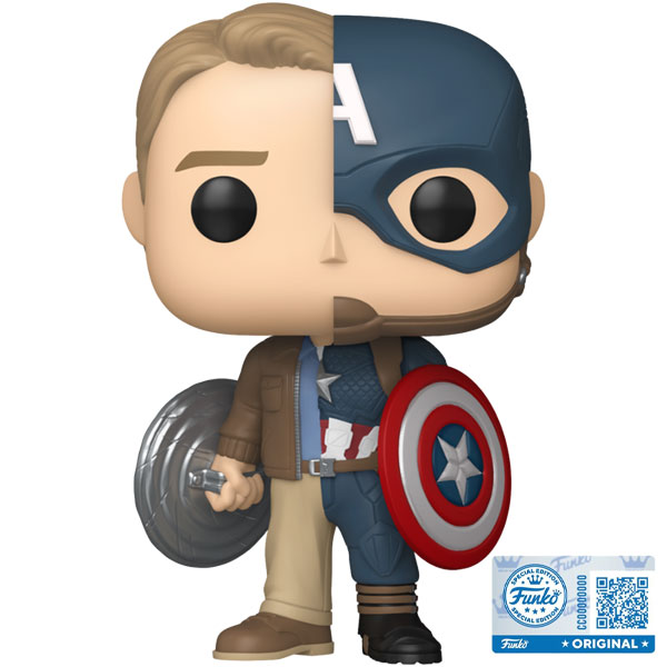 Funko POP! Marvel Infinity Saga: Steve Rogers/Captain America Special Edition