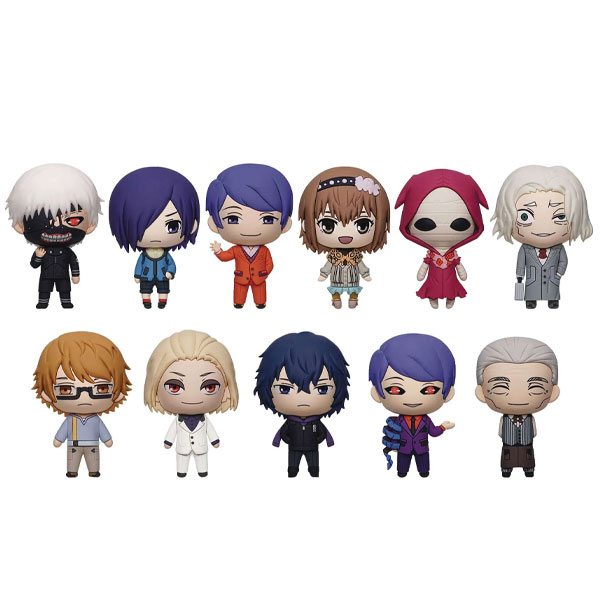 Monogram International Tokyo Ghoul 3D PVC Bag Clips Series 2