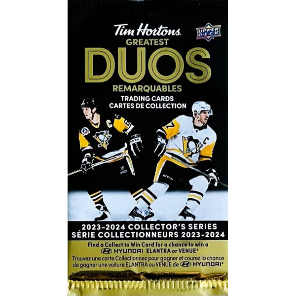 Hokejové karty Upper Deck 2023-24 Tim Hortons Greatest Duos Hockey Hobby