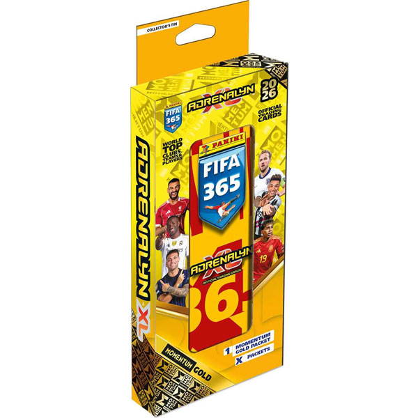 Panini Books Futbalové karty Panini FIFA 365 2025/2026 Adrenalyn Pencil Tin (plechová krabička)