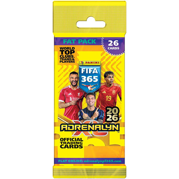 Panini Books Futbalové karty Panini FIFA 365 2025/2026 Adrenalyn Fat Pack