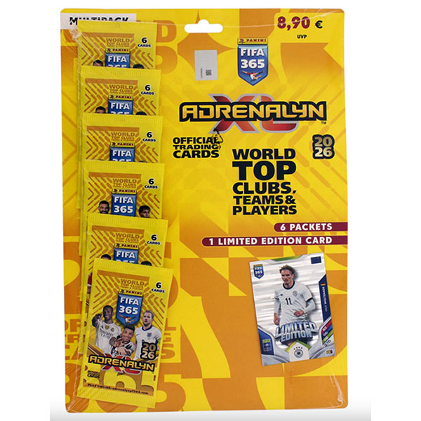 Panini Books Futbalové karty Panini FIFA 365 2025/2026 Adrenalyn Multipack