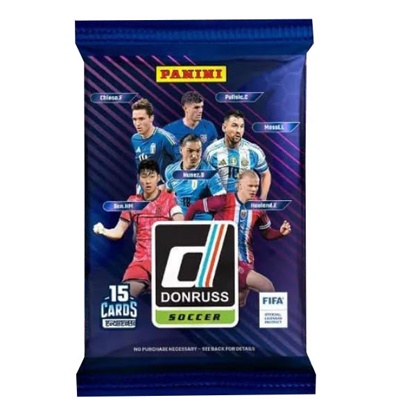 Panini Books Futbalové karty Panini Donruss FIFA Soccer 2024/2025 Blaster booster pack