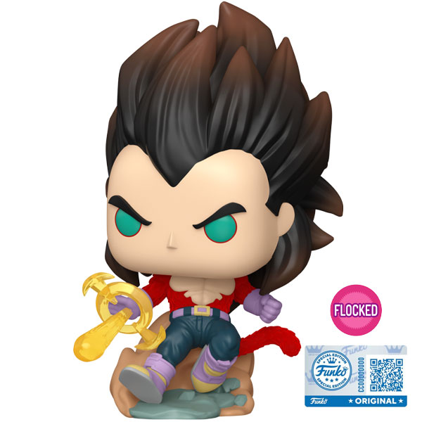 Funko POP! Dragon Ball GT: Super Saiyan 4 Vegeta Flocked Special Edition