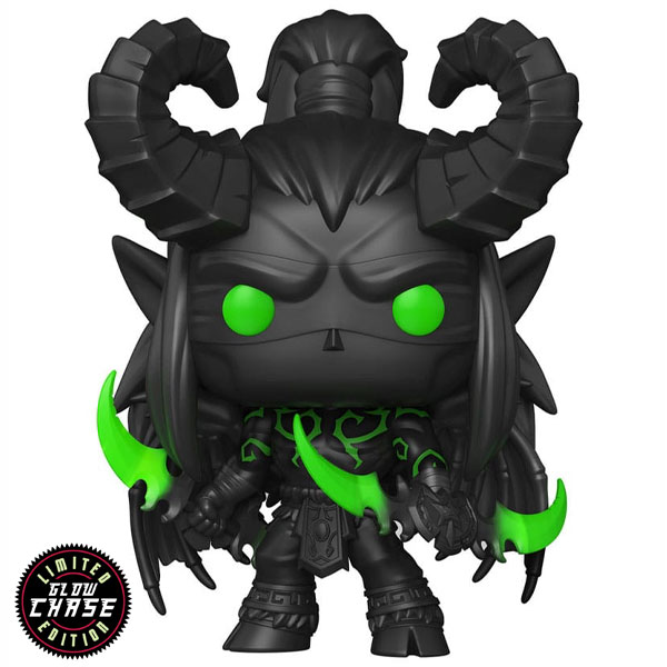 Funko POP! World of Warcraft The War Within: Illidan Glows in The Dark Chase Limited Ed.