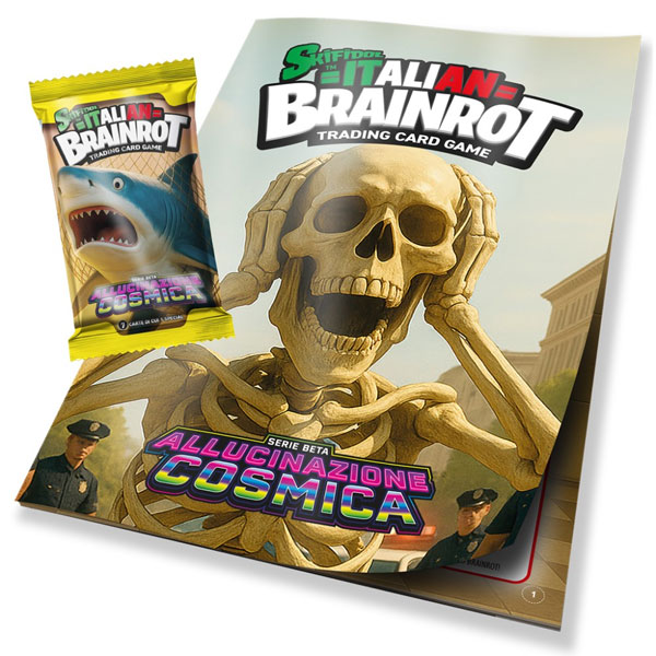 Skifidol Italian Brainrot Serie Beta Allucinazione Cosmica zberateľské karty starter set