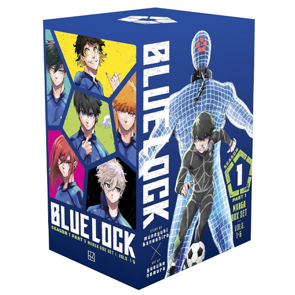 Kodansha Blue Lock Season 1 Part 1 Manga Box Set