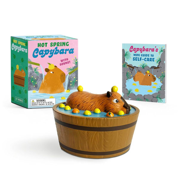 RP Minis Hot Spring Capybara: With Sound! Miniature Editions