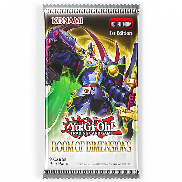 Konami Yu-Gi-Oh! TCG: Core Booster: Doom of Dimensions Booster Pack