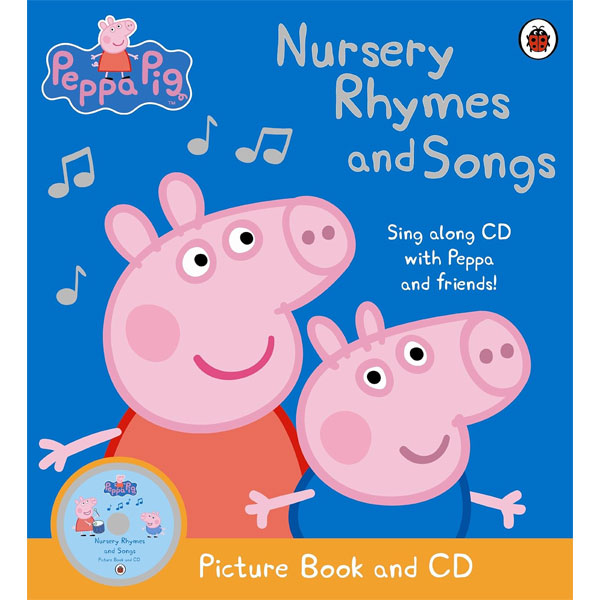 Ladybird Peppa Pig: Nursery Rhymes and Songs Picture Book and CD