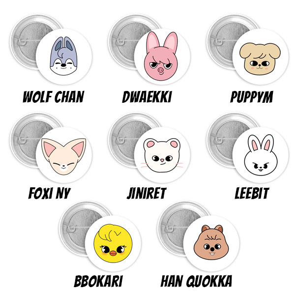 Stray Kids SKZOO Odznak