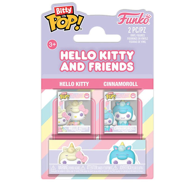 Funko Bitty POP! Hello Kitty and Friends: Hello Kitty & Cinnamonroll 2-Pack